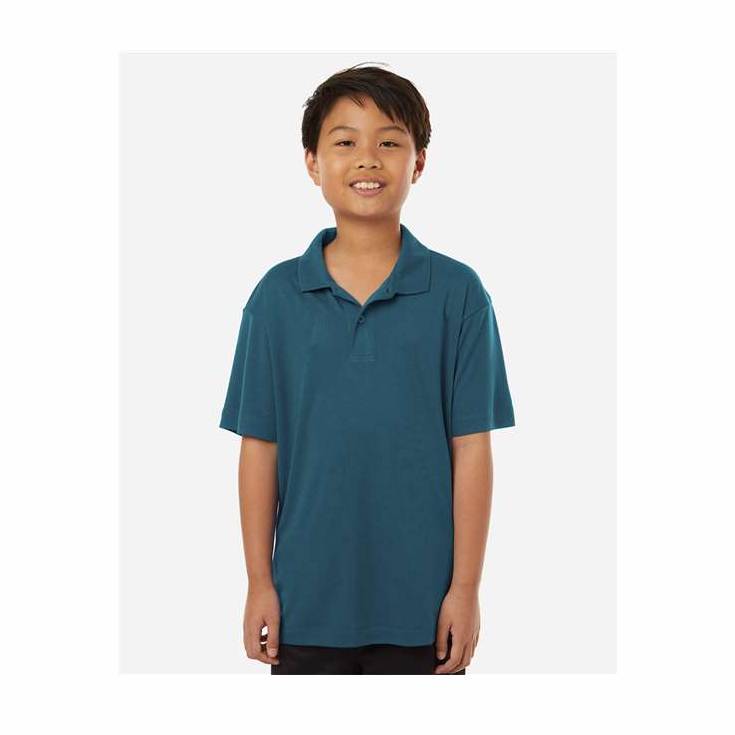 AllPro Youth Pro-Lock Performance Polo-3