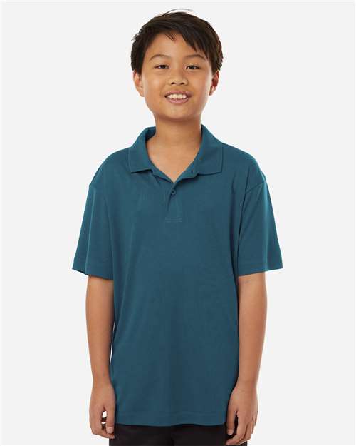 AllPro Youth Pro-Lock Performance Polo-3