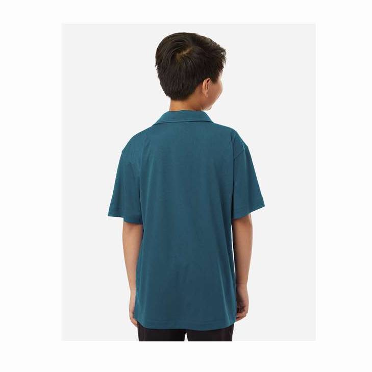 AllPro Youth Pro-Lock Performance Polo-5