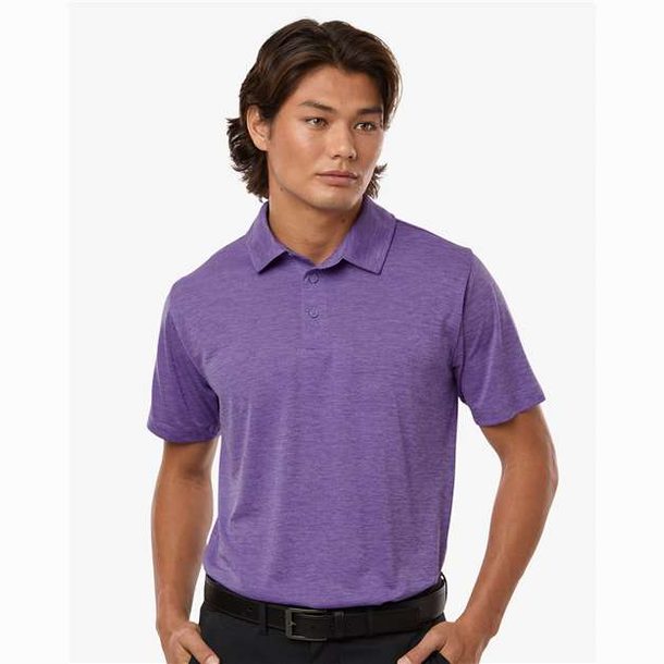 AllPro Men's Pro-Lock Performance Mélange Polo-3