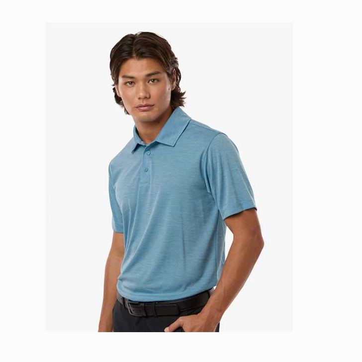 AllPro Men's Pro-Lock Performance Mélange Polo-4