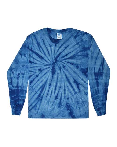 Colortone Men's Tie-Dyed Long Sleeve T-Shirt