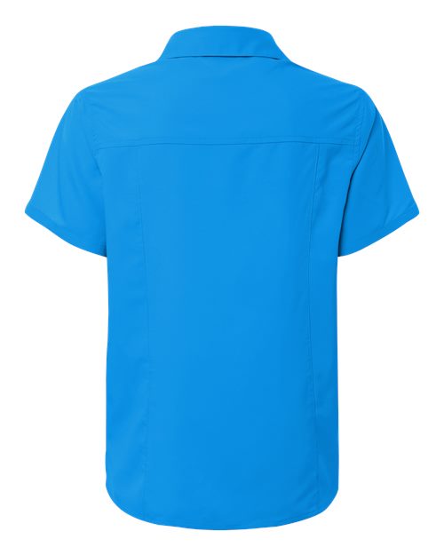 CORE365 Women's UltraUVP Shoreline Short Sleeve Staff Shirt-2