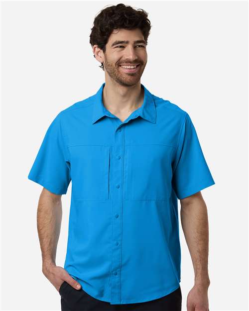 CORE365 Men's UltraUVP Shoreline Short Sleeve Staff Shirt-3