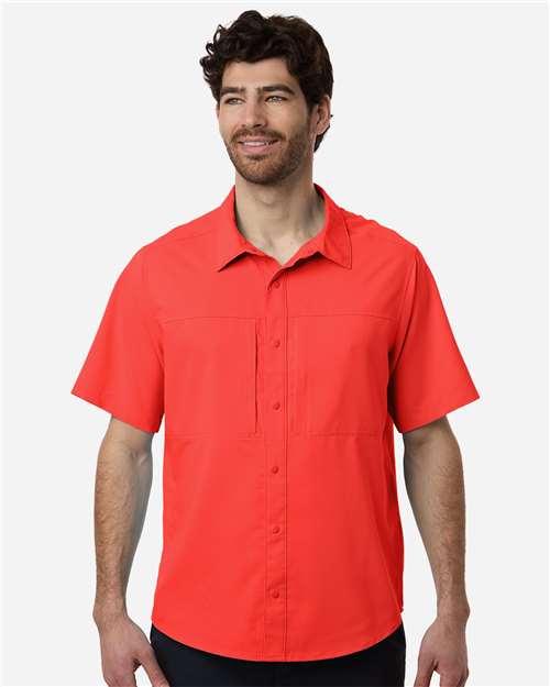 CORE365 Men's UltraUVP Shoreline Short Sleeve Staff Shirt-3