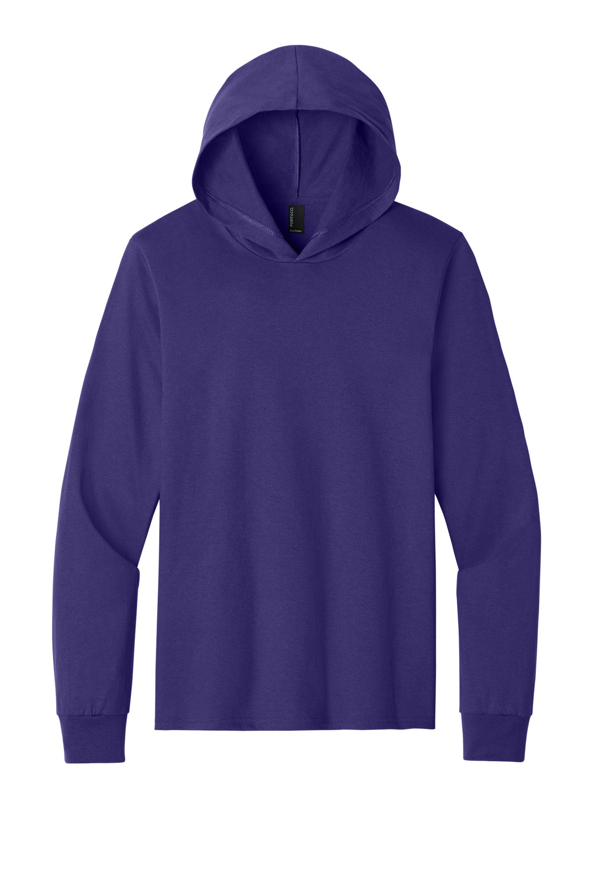 Port & Co Men's Core Cotton Pullover Hooded Tee PC54H