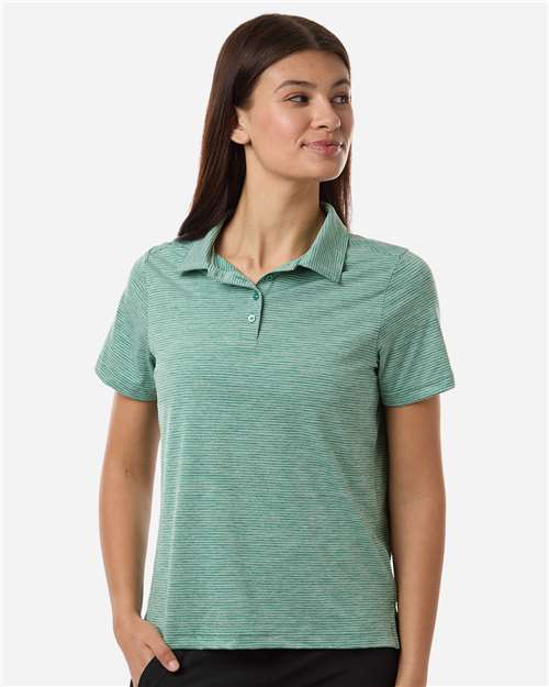 Team 365 Women's Relay Heathered Stripe Polo-3