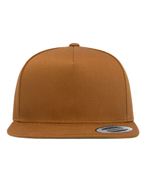YP Classics Five-Panel Cotton Twill Snapback Cap-1
