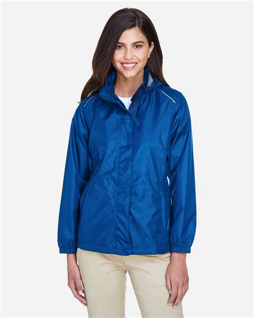CORE365 Women's Climate Seam-Sealed Lightweight Variegated Ripstop Jacket-3