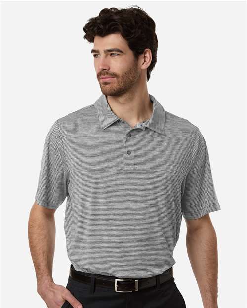 Team 365 Men's Relay Heathered Stripe Polo-3