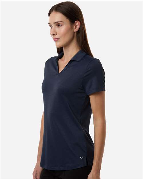 Puma Golf Womens Icon Heather Polo-4