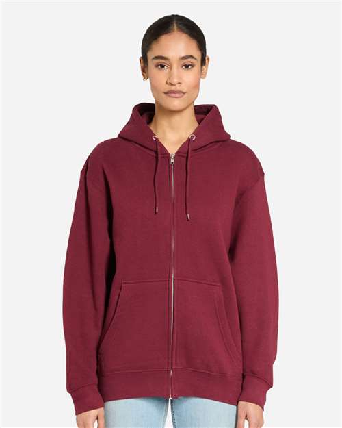 Lane Seven Men's Premium Full-Zip Hooded Sweatshirt-3