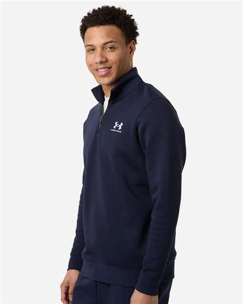 Under Armour Men's Icon Fleece Quarter-Zip Pullover-4