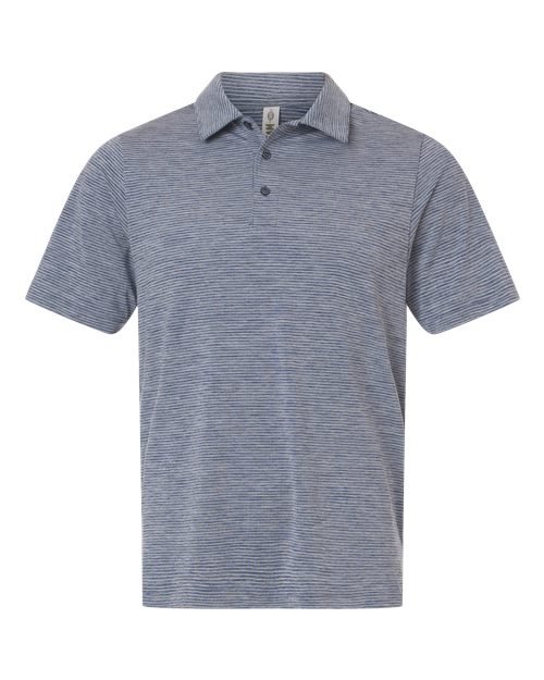 Team 365 Men's Relay Heathered Stripe Polo-1