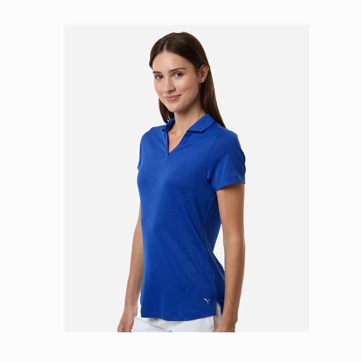 Puma Golf Womens Icon Heather Polo-4