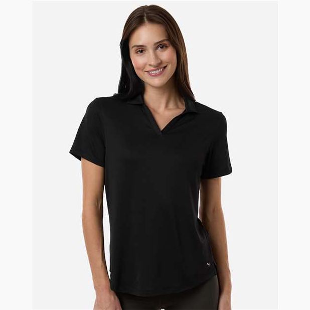 Puma Golf Womens Icon Heather Polo-3