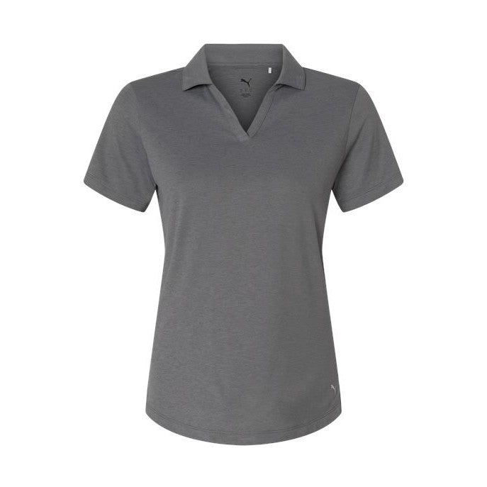 Puma Golf Womens Icon Heather Polo-1
