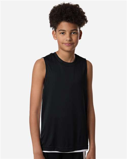 Team 365 Youth Zone Performance Reversible Jersey-3