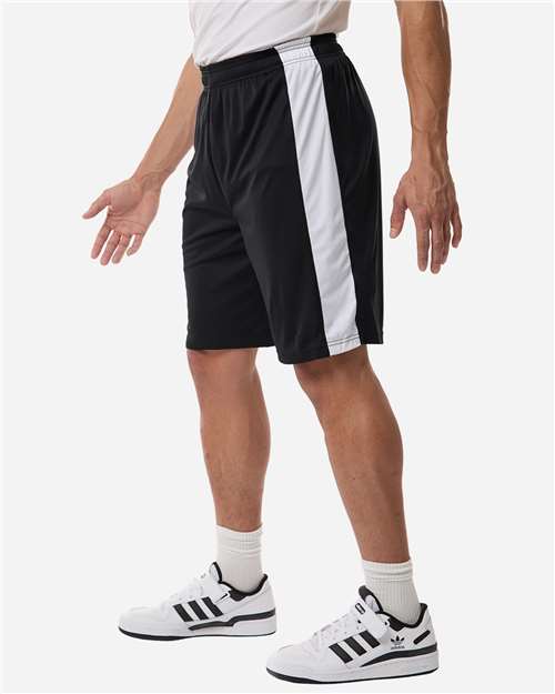 Team 365 Men's Zone Performance Reversible Shorts-4