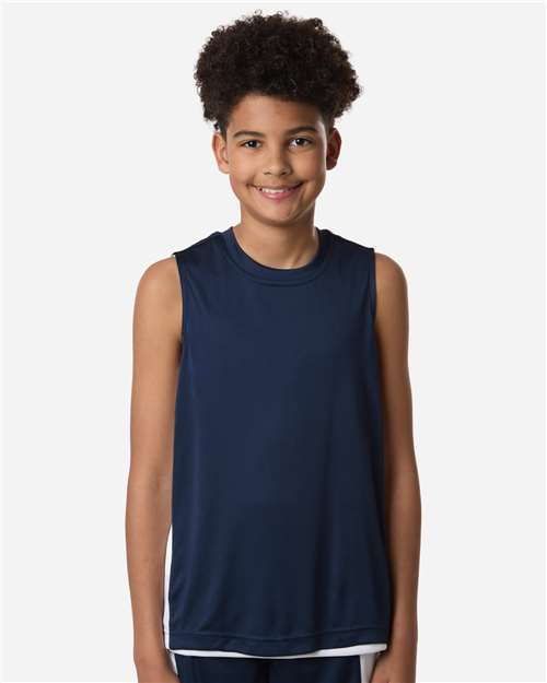Team 365 Youth Zone Performance Reversible Jersey-3