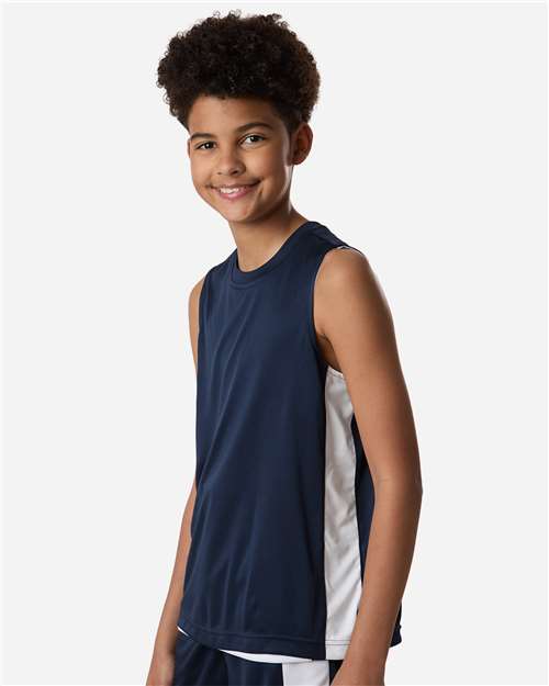 Team 365 Youth Zone Performance Reversible Jersey-4