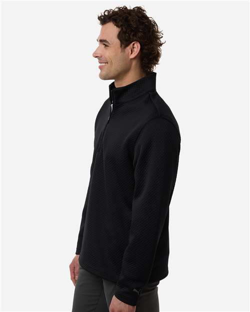 Puma Golf Men's Pebble Quarter-Zip Pullover-4