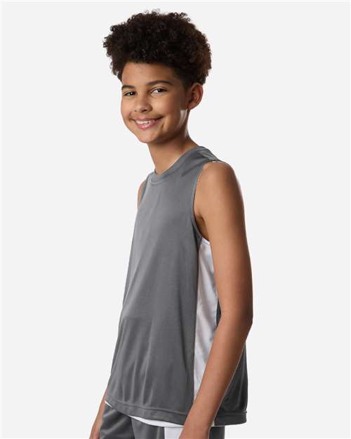 Team 365 Youth Zone Performance Reversible Jersey-4