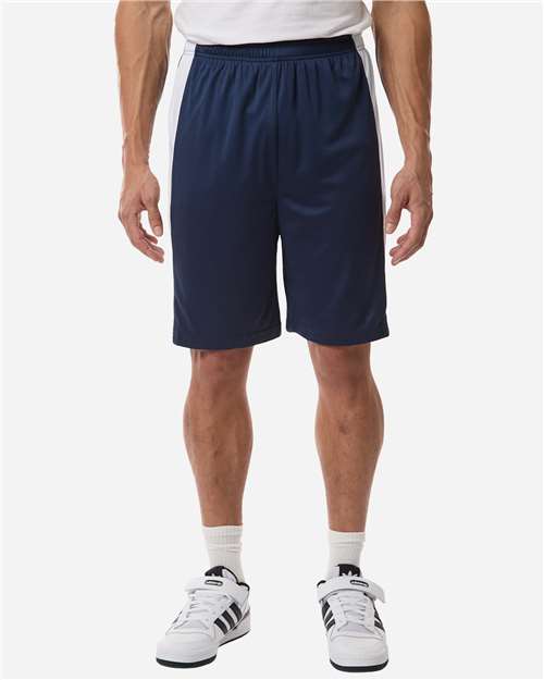 Team 365 Men's Zone Performance Reversible Shorts-3