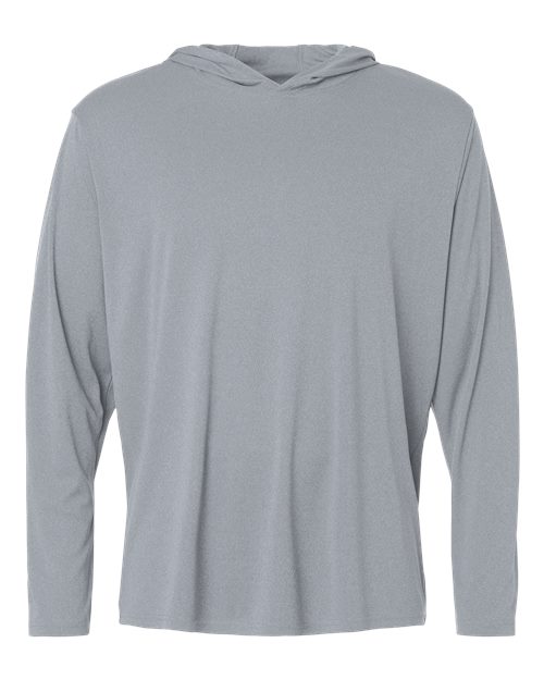 AllPro Men's Pro-Lock Performance Hooded Long Sleeve T-Shirt-1