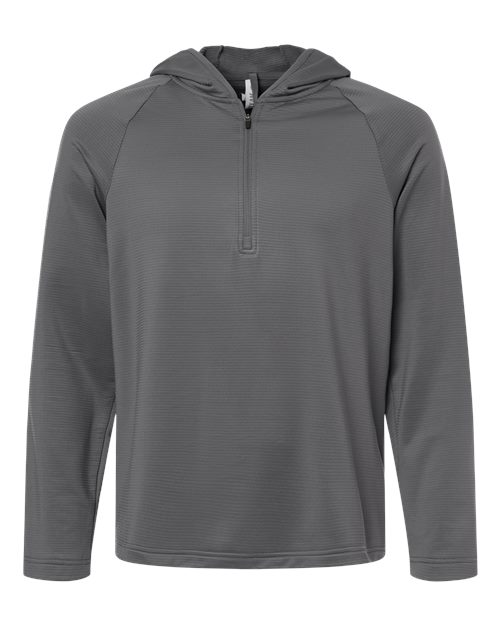 Team 365 Men's Qualify Quarter-Zip Hooded Pullover-1