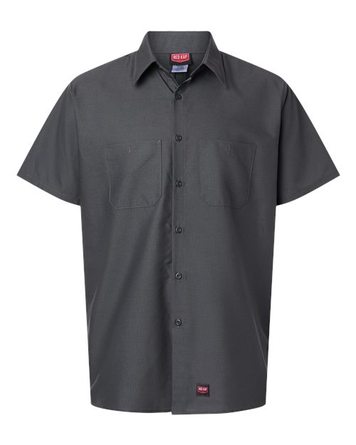Red Kap Men's Mimix Short Sleeve Work Shirt-1
