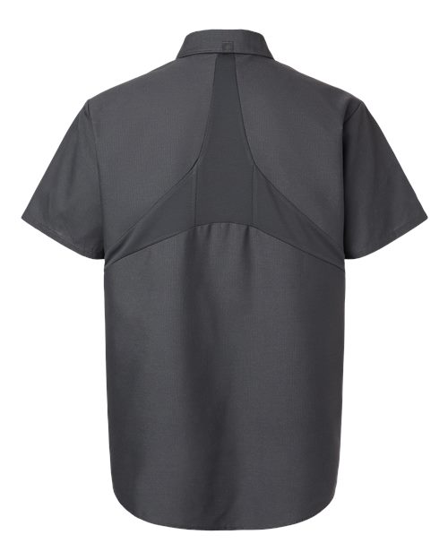 Red Kap Men's Mimix Short Sleeve Work Shirt-2