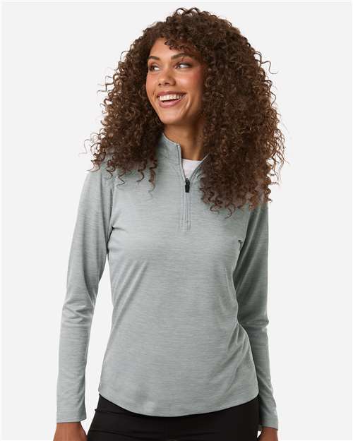 AllPro Women's Pro-Lock Performance Mélange Quarter-Zip Pullover-3