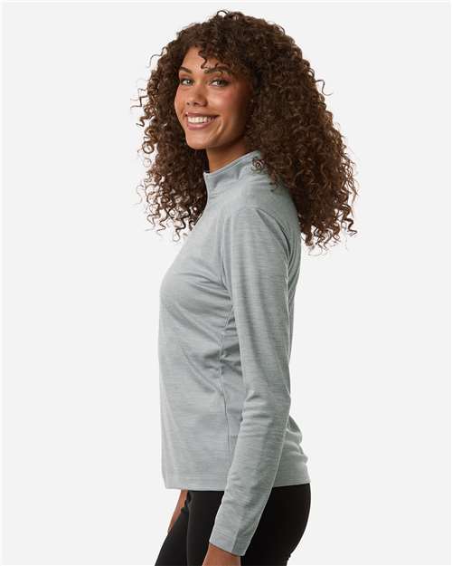 AllPro Women's Pro-Lock Performance Mélange Quarter-Zip Pullover-4