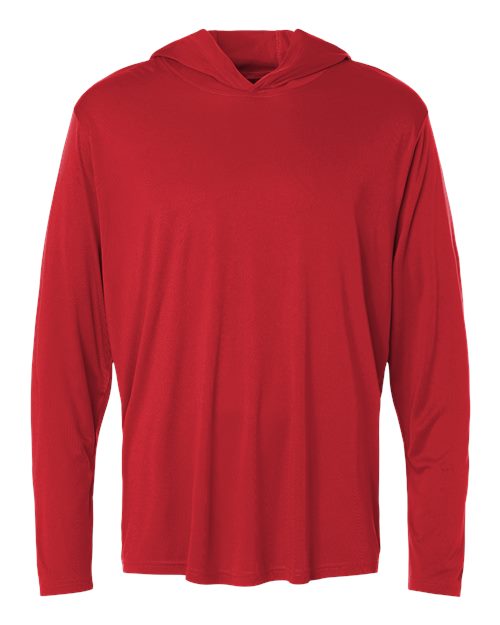 AllPro Men's Pro-Lock Performance Hooded Long Sleeve T-Shirt-1