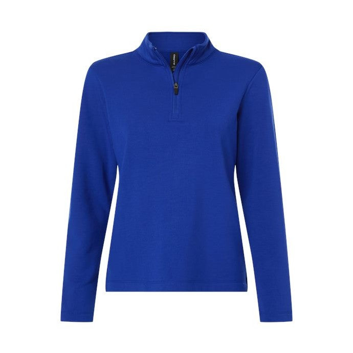 AllPro Women's Stretch Quarter-Zip Fleece Pullover-1