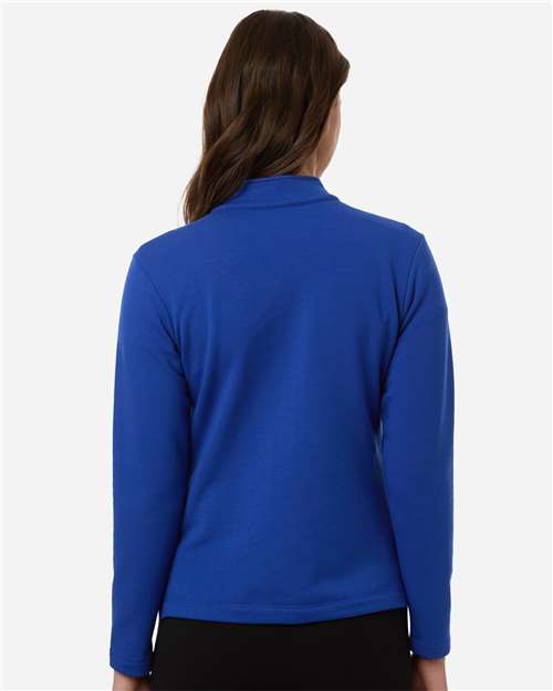 AllPro Women's Stretch Quarter-Zip Fleece Pullover-5
