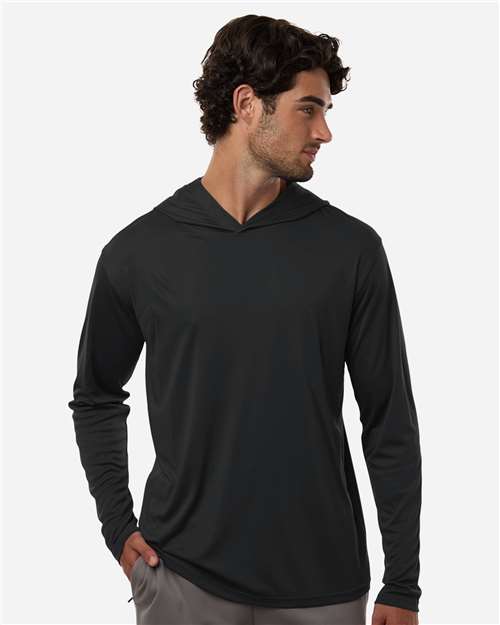 AllPro Men's Pro-Lock Performance Hooded Long Sleeve T-Shirt-3