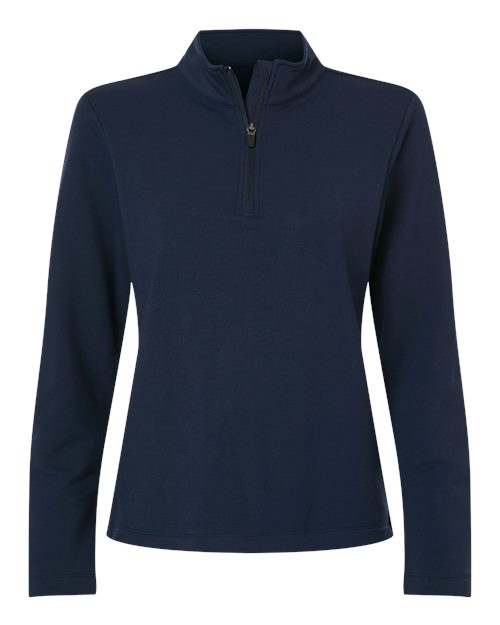 AllPro Women's Stretch Quarter-Zip Fleece Pullover-1