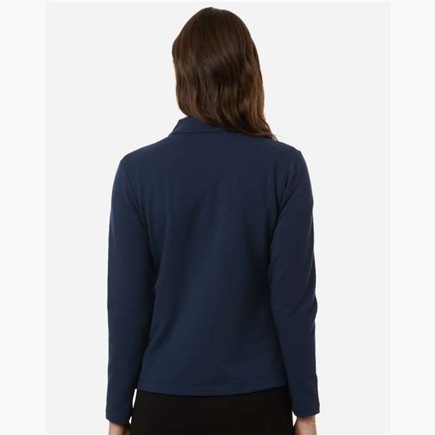 AllPro Women's Stretch Quarter-Zip Fleece Pullover-5