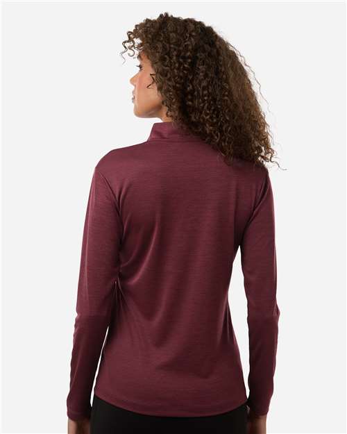 AllPro Women's Pro-Lock Performance Mélange Quarter-Zip Pullover-5