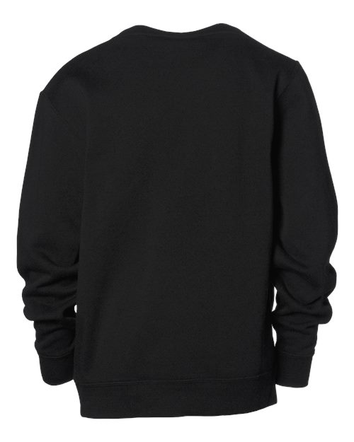 Independent Trading Co. Youth Midweight Crewneck Sweatshirt-2