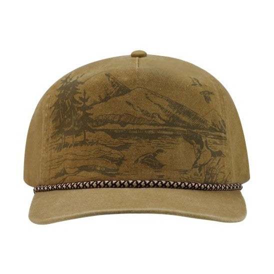 DRI DUCK Mallard Nature Scene Cap-1
