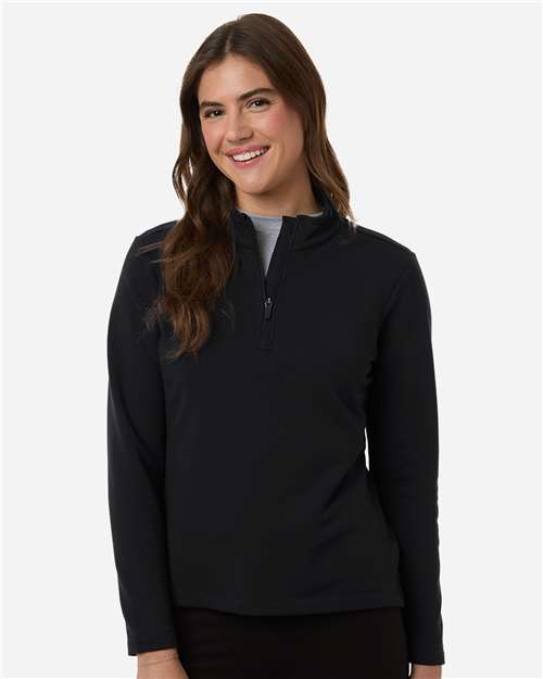 AllPro Women's Stretch Quarter-Zip Fleece Pullover-3