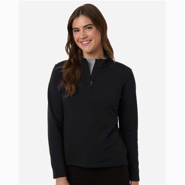 AllPro Women's Stretch Quarter-Zip Fleece Pullover-3