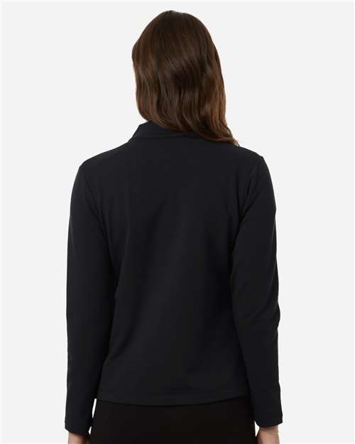 AllPro Women's Stretch Quarter-Zip Fleece Pullover-5