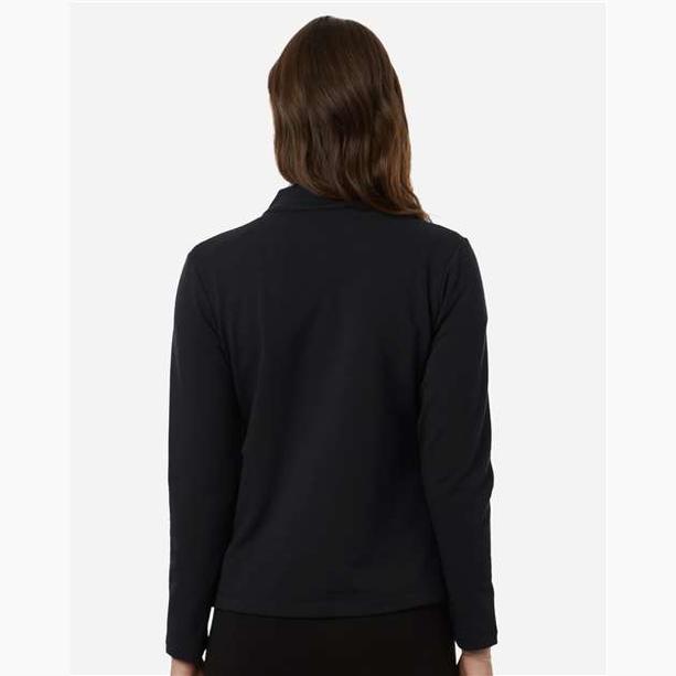 AllPro Women's Stretch Quarter-Zip Fleece Pullover-5