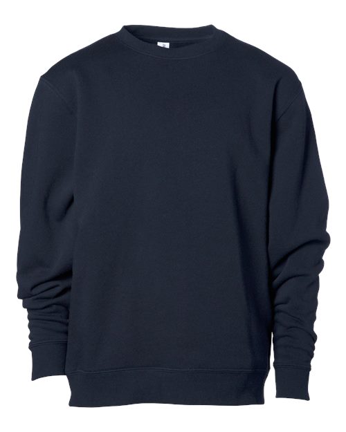 Independent Trading Co. Youth Midweight Crewneck Sweatshirt-1