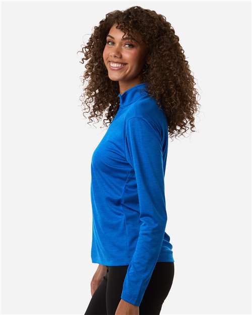 AllPro Women's Pro-Lock Performance Mélange Quarter-Zip Pullover-4