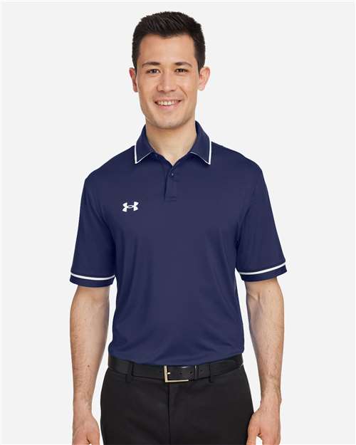 Under Armour Men's Tipped Teams Performance Polo-3